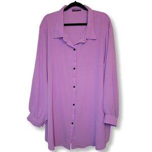 Lilac Purple Button Down